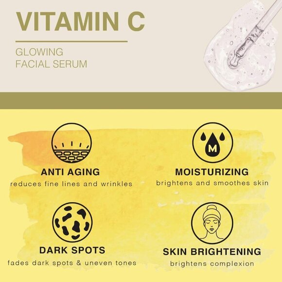 New! Vitamin C Serum with Probiotics,Vegan Cruelty-free Skincare Provence Beauty - Picture 2 of 6